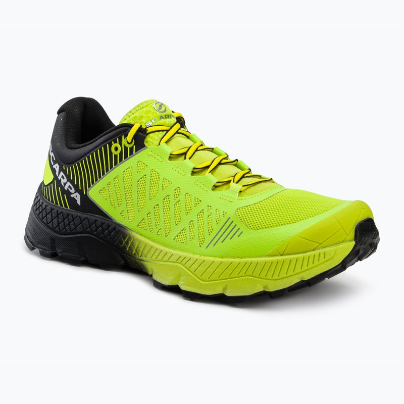 Scarpe da corsa SCARPA Spin Ultra 2022 da uomo in lime acido/nero