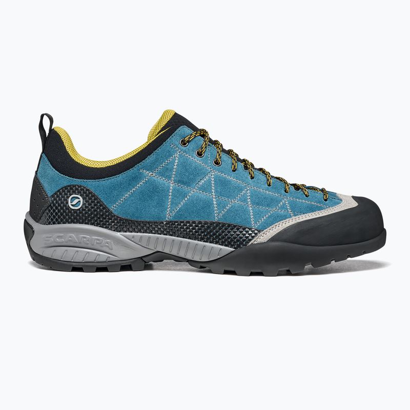 Scarponi da trekking da uomo SCARPA Zen Pro lac blu/senape 12