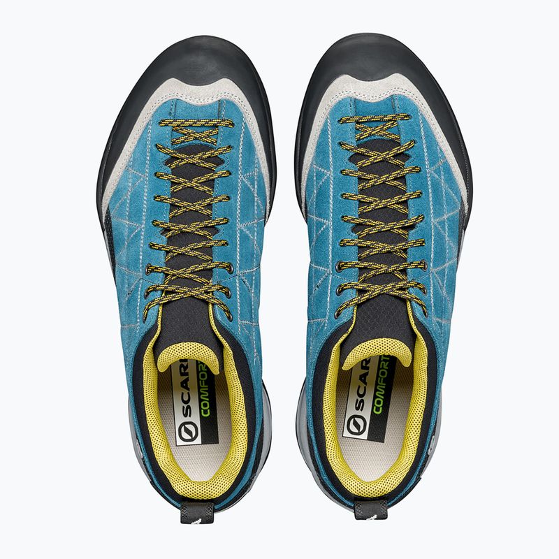 Scarponi da trekking da uomo SCARPA Zen Pro lac blu/senape 15