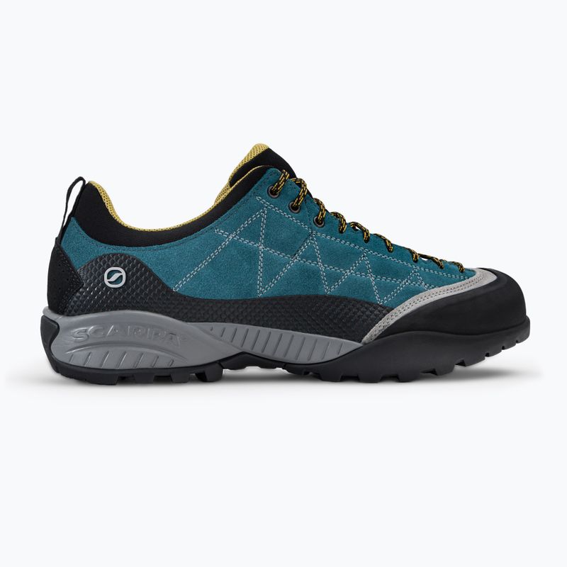 Scarponi da trekking da uomo SCARPA Zen Pro lac blu/senape 2