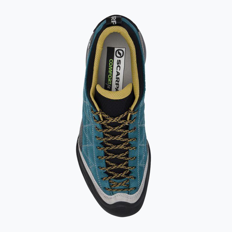 Scarponi da trekking da uomo SCARPA Zen Pro lac blu/senape 6