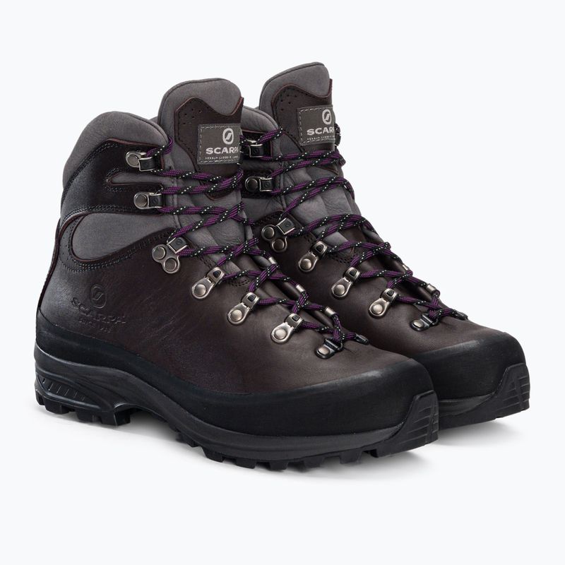 Stivali da trekking da donna SCARPA SL Active bordeau/antracite 4