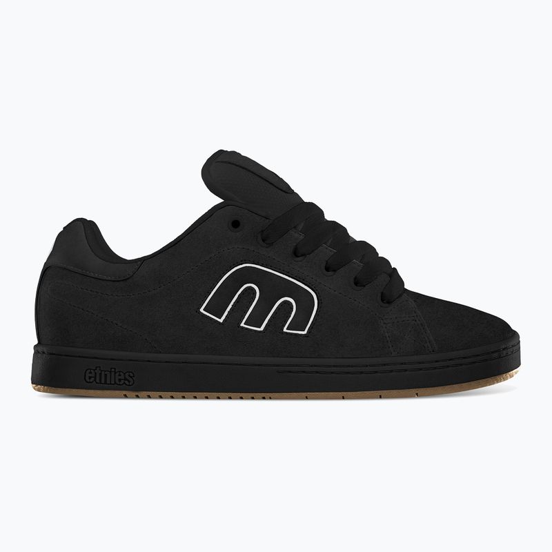 Etnies Callicut nero/bianco scarpe da uomo 8