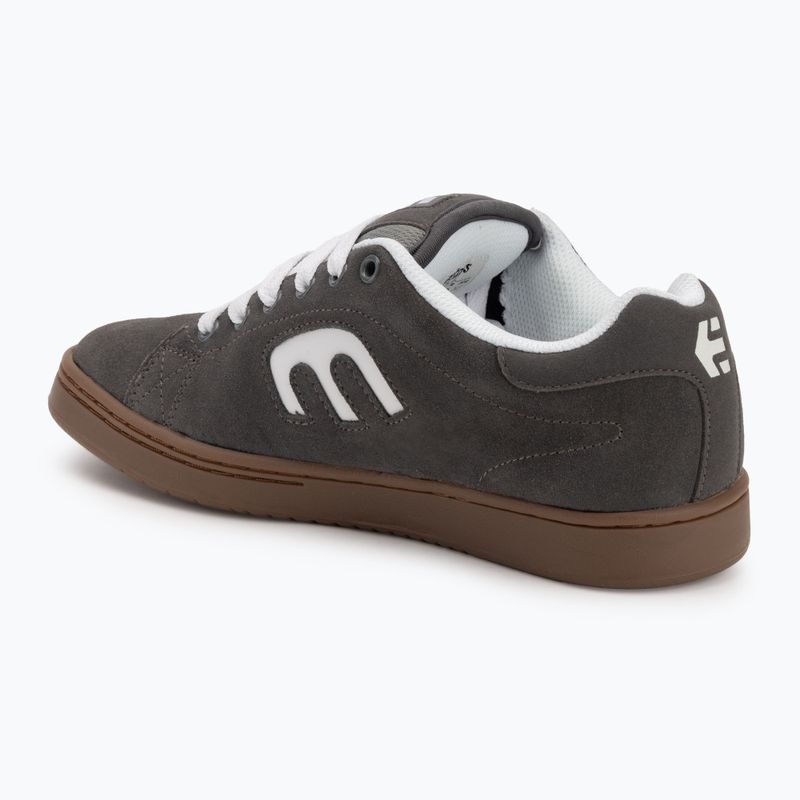 Etnies Callicut grigio/bianco/gomma scarpe da uomo 3