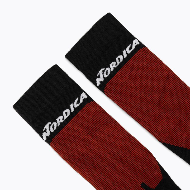 Calze da sci Nordica Uni 2.0 2 paia grigio/rosso+nero/rosso 7