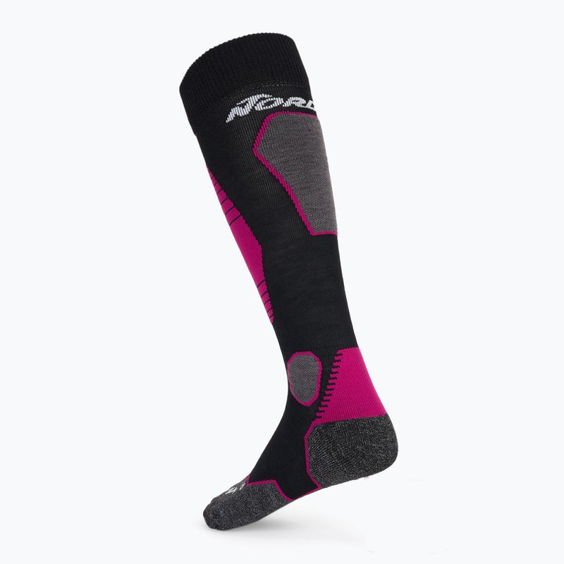 Calze da sci donna Nordica High Performance 3.0 black/fuchsia/white 2