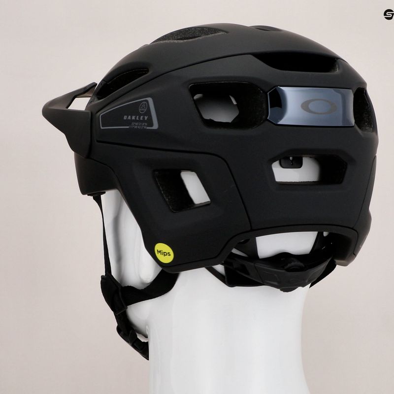 Casco da bicicletta Oakley Drt3 Trail Europe nero opaco/satinato 12