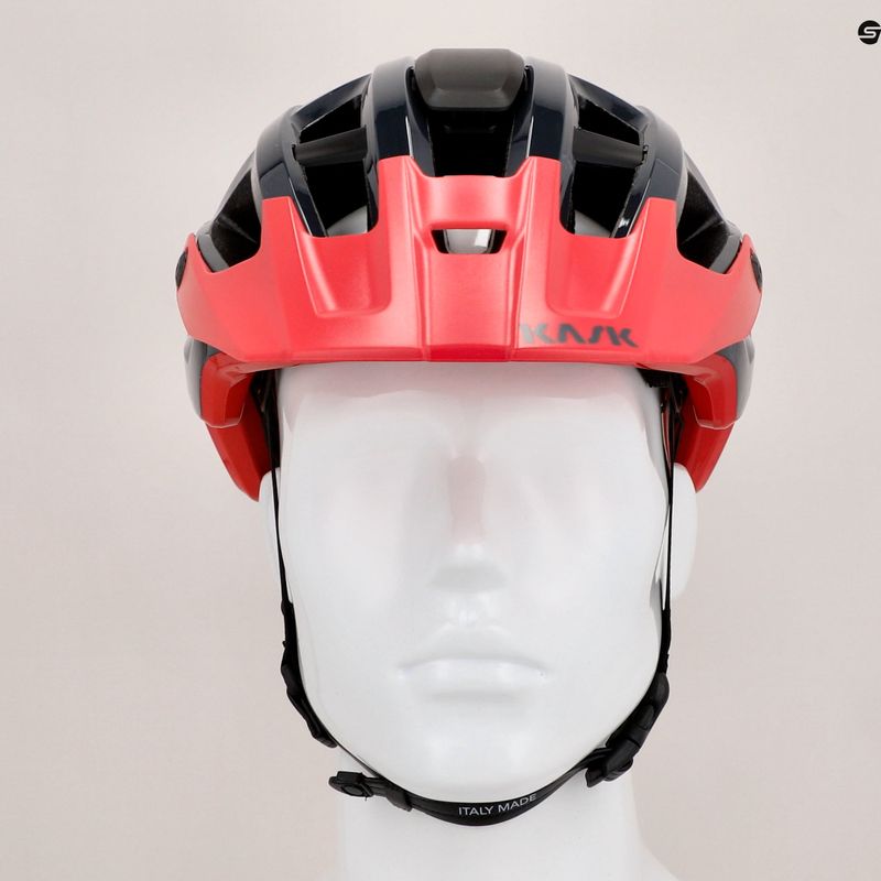 Casco da bici KASK Rex nero-rosso CHE00038.267 7