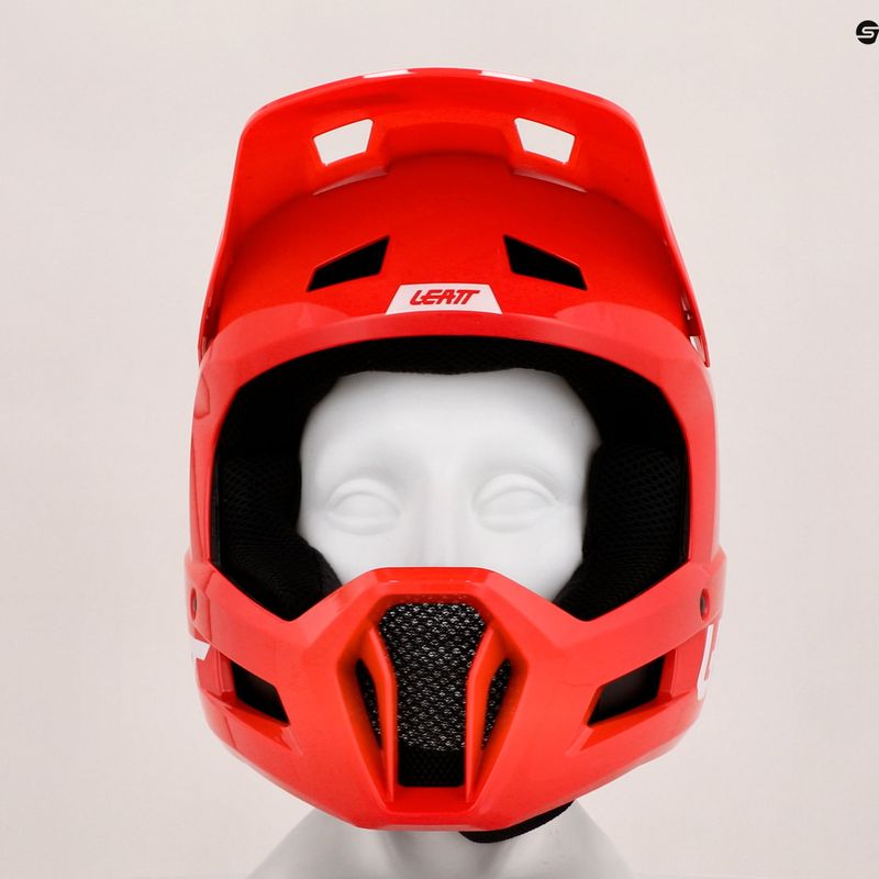 Casco da bici per bambini Leatt MTB Gravity 1.0 Jr V23 fire 14
