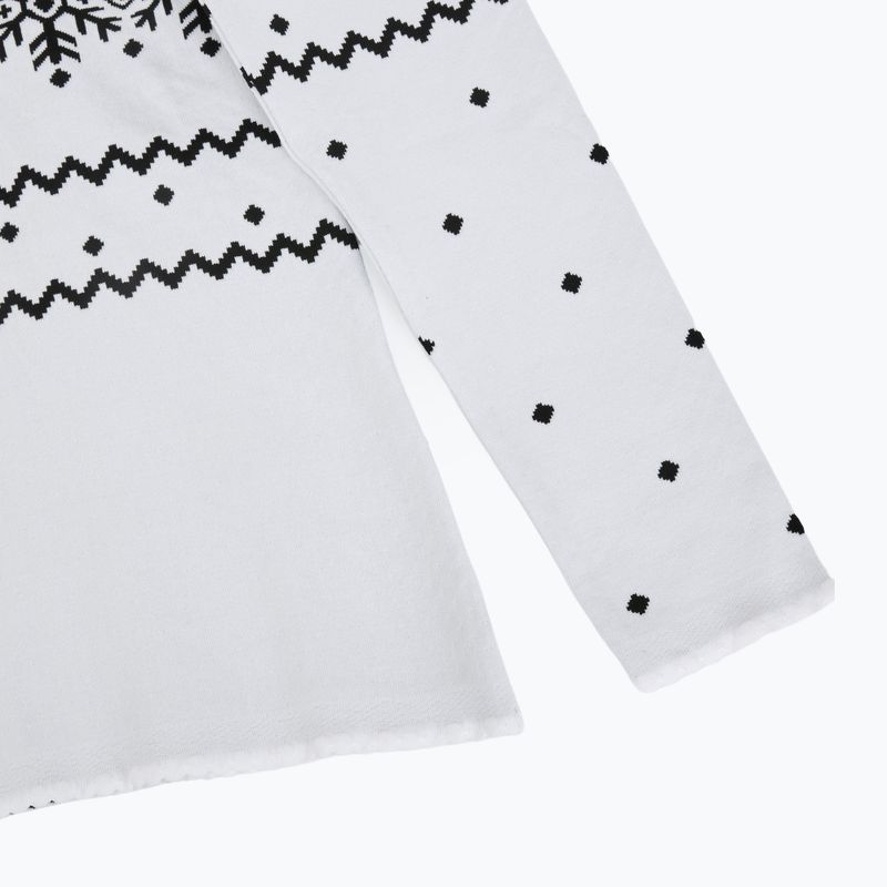 Felpa termica da donna Newland Groenlandia Half Zip bianco/nero 4