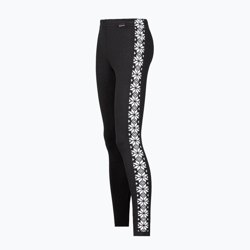 Pantaloni termici attivi da donna Newland Thermal DHtech 400 nero/bianco 2