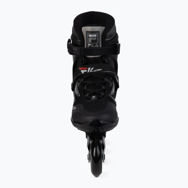 Pattini a rotelle FILA Legacy Pro 80 uomo nero/argento/rosso 4