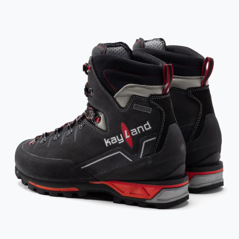 Scarponi da montagna Kayland Super Rock GTX da uomo, nero 3