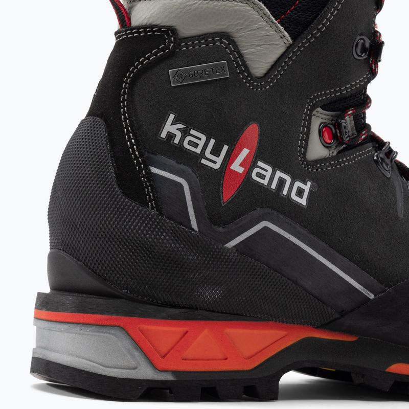 Scarponi da montagna Kayland Super Rock GTX da uomo, nero 7