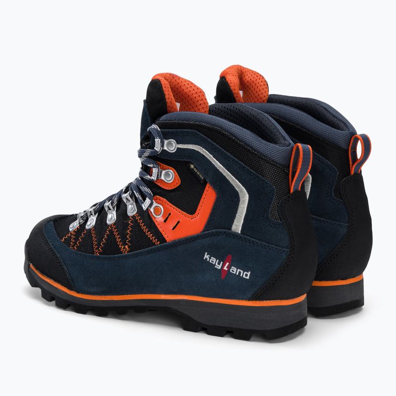 Stivali da trekking Kayland da uomo Plume Micro GTX blu navy 18020070 3