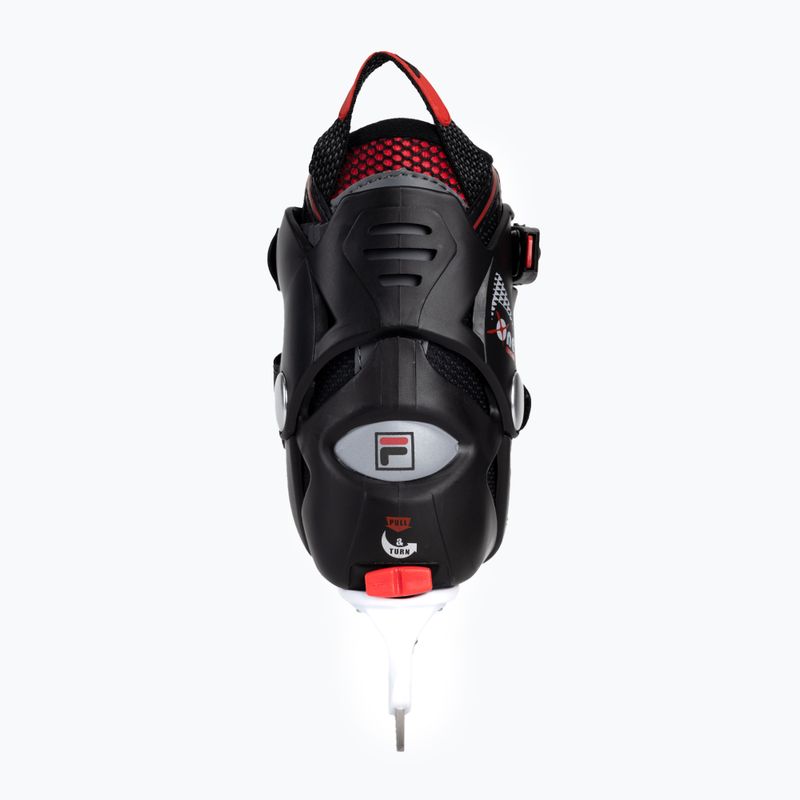 Pattini FILA X-One per bambini nero/rosso 4