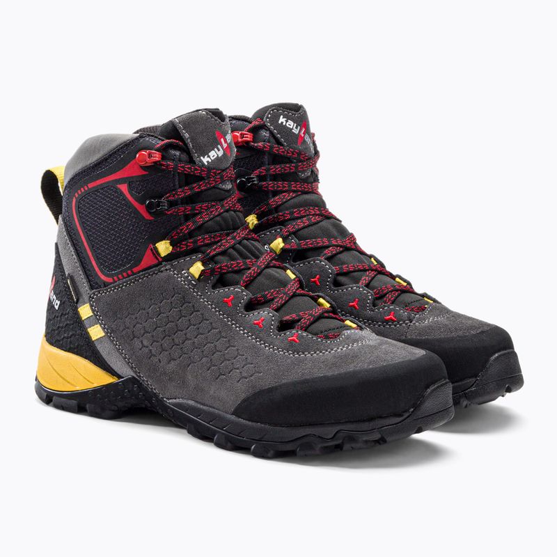 Stivali da trekking Kayland da uomo Inphinity GTX marrone 018022120 5