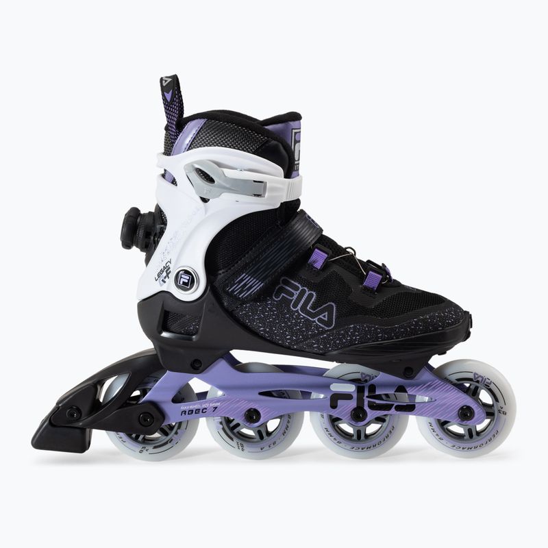 FILA Legacy Qf Lady pattini nero/viola 2