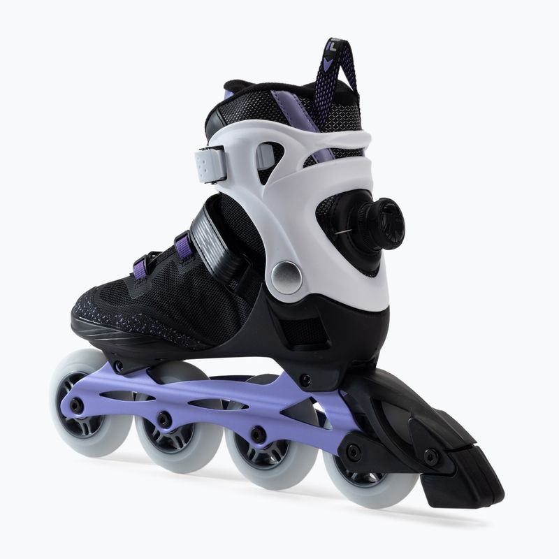 FILA Legacy Qf Lady pattini nero/viola 3