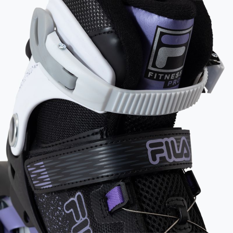 FILA Legacy Qf Lady pattini nero/viola 5