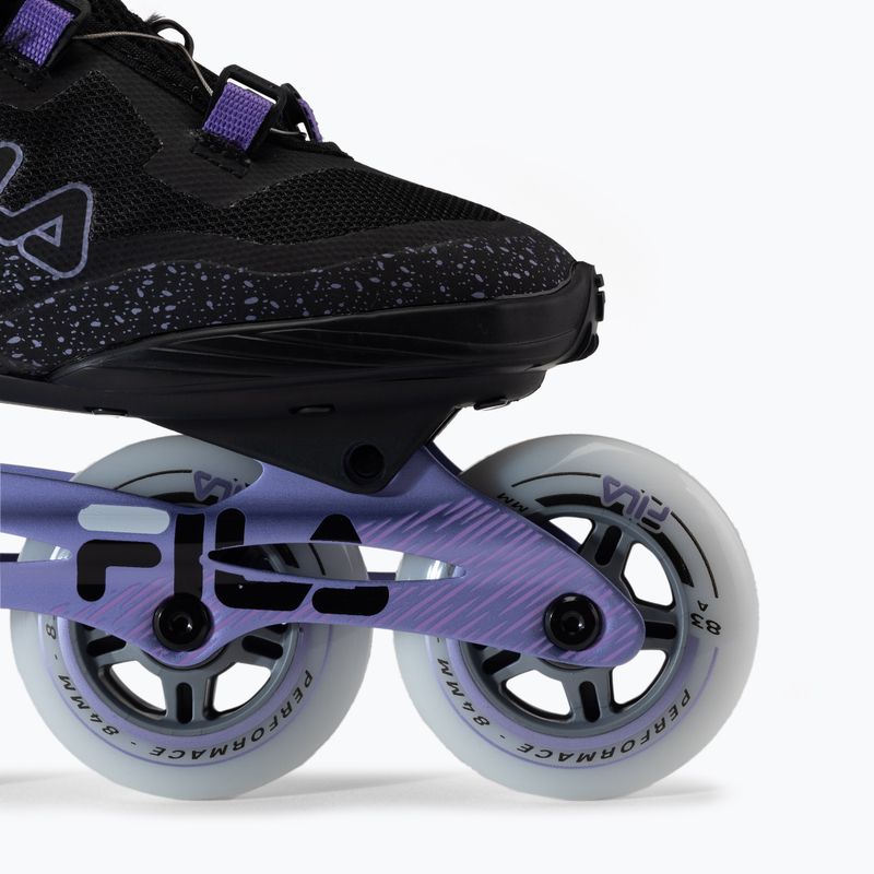 FILA Legacy Qf Lady pattini nero/viola 6