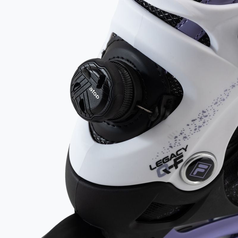 FILA Legacy Qf Lady pattini nero/viola 8