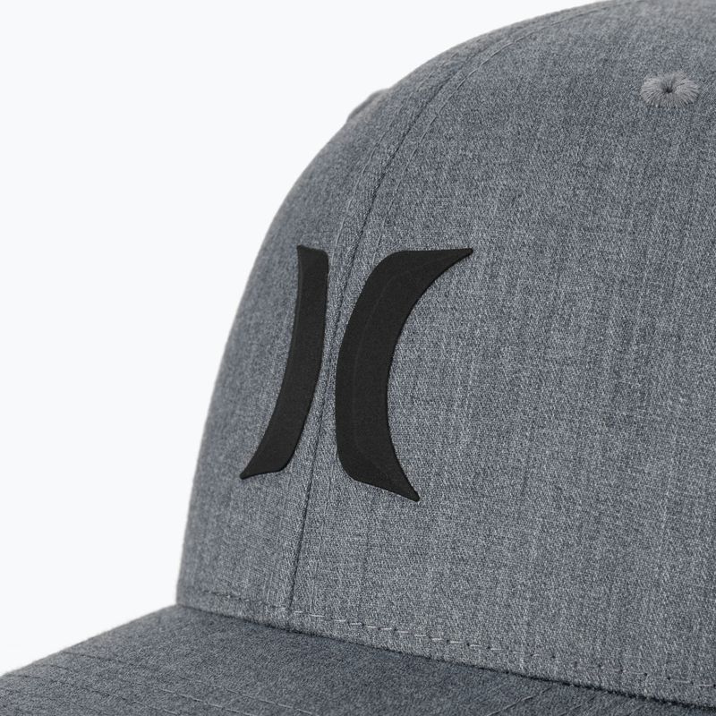 Cappello da baseball Hurley Icon Weld da uomo, nero 3
