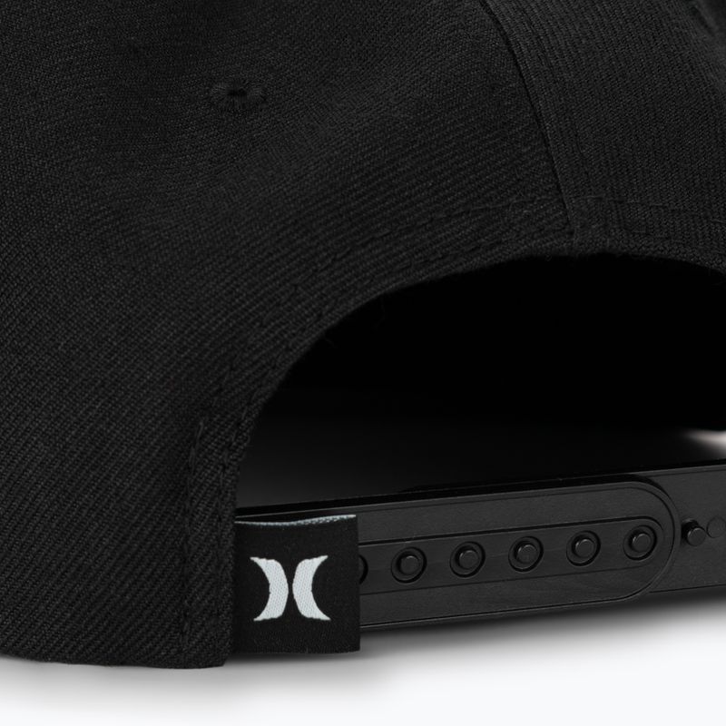 Cappello da baseball Hurley Bixby da uomo, nero 4
