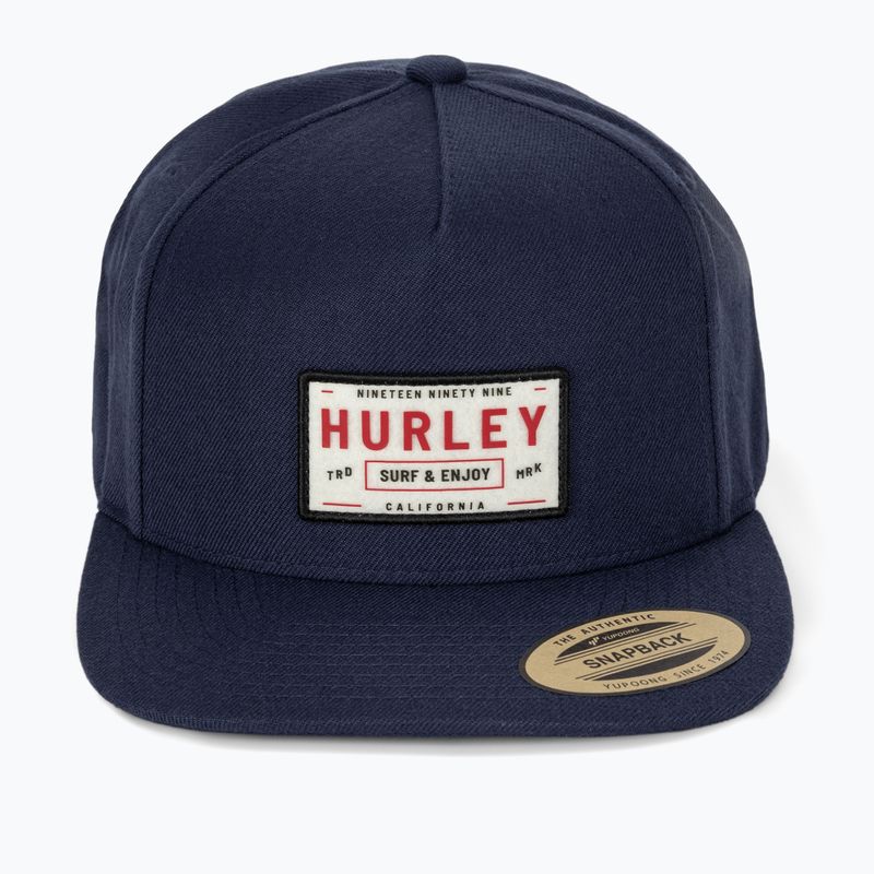 Berretto da baseball Hurley Bixby racer blu/iper turchese da uomo 2