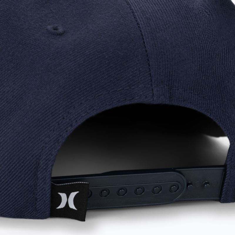 Berretto da baseball Hurley Bixby racer blu/iper turchese da uomo 4