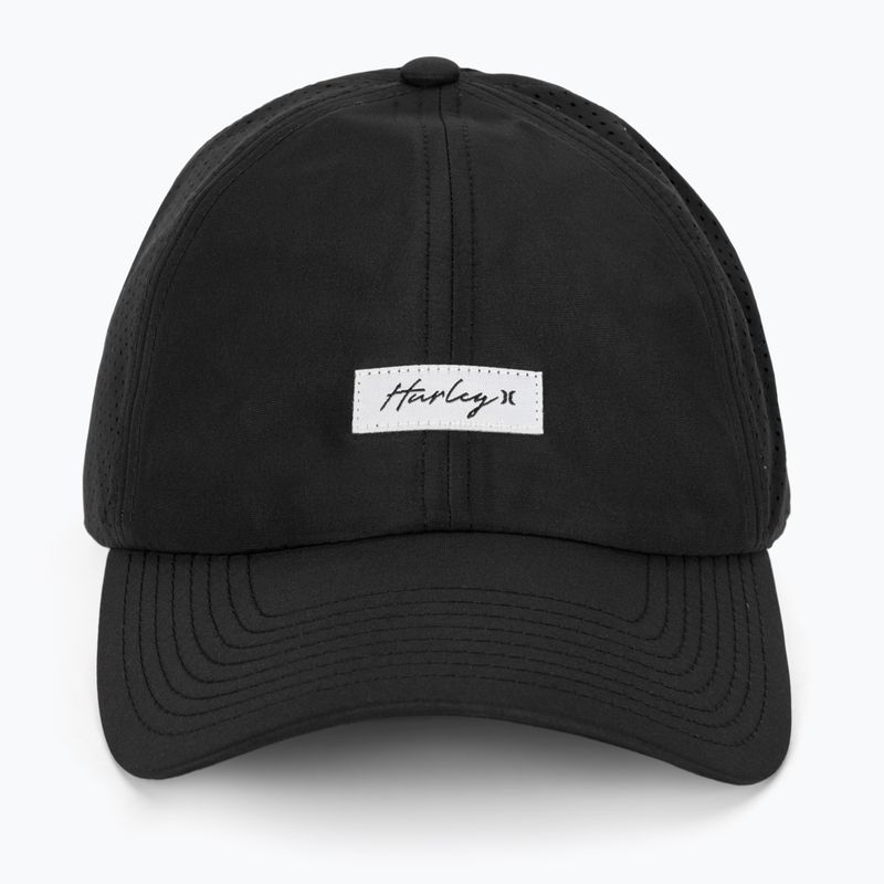 Cappello da baseball Hurley Swift Runner da donna Codino nero 2