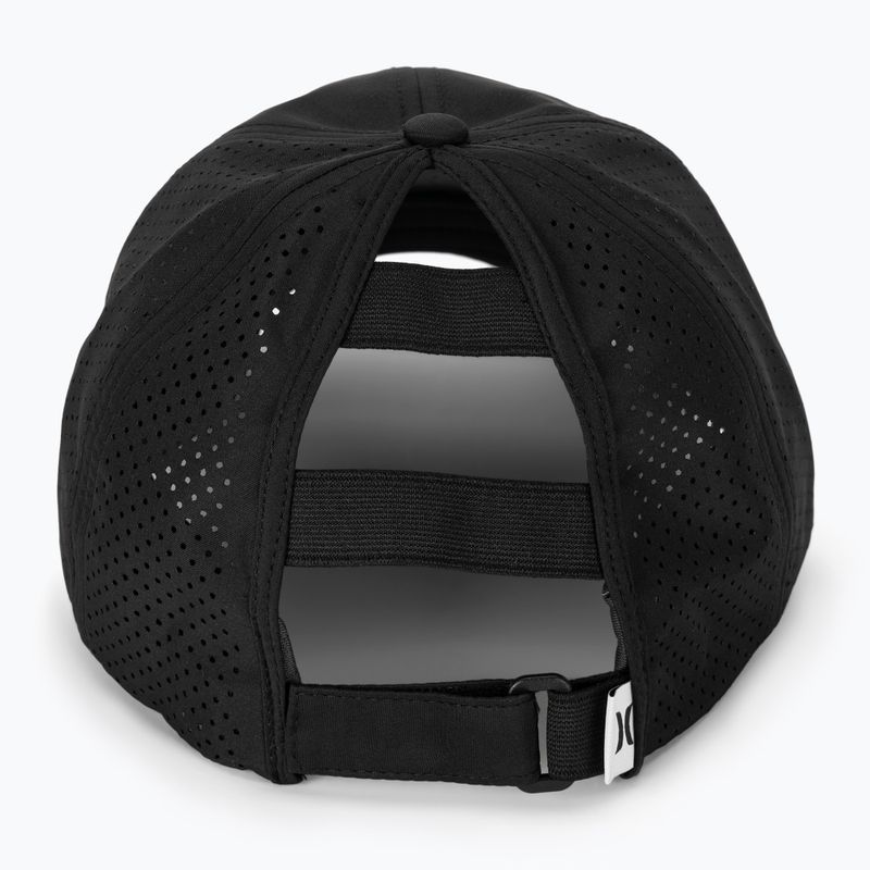 Cappello da baseball Hurley Swift Runner da donna Codino nero 4