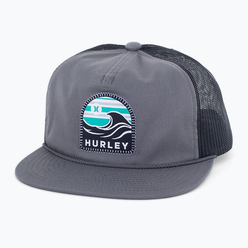 Cappello da baseball Hurley Mavericks Trucker da uomo grigio scuro