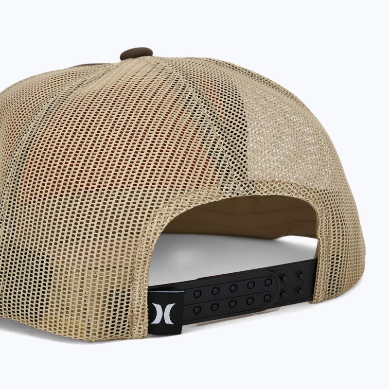 Cappello da baseball Hurley Mavericks Trucker in velluto marrone da uomo 4