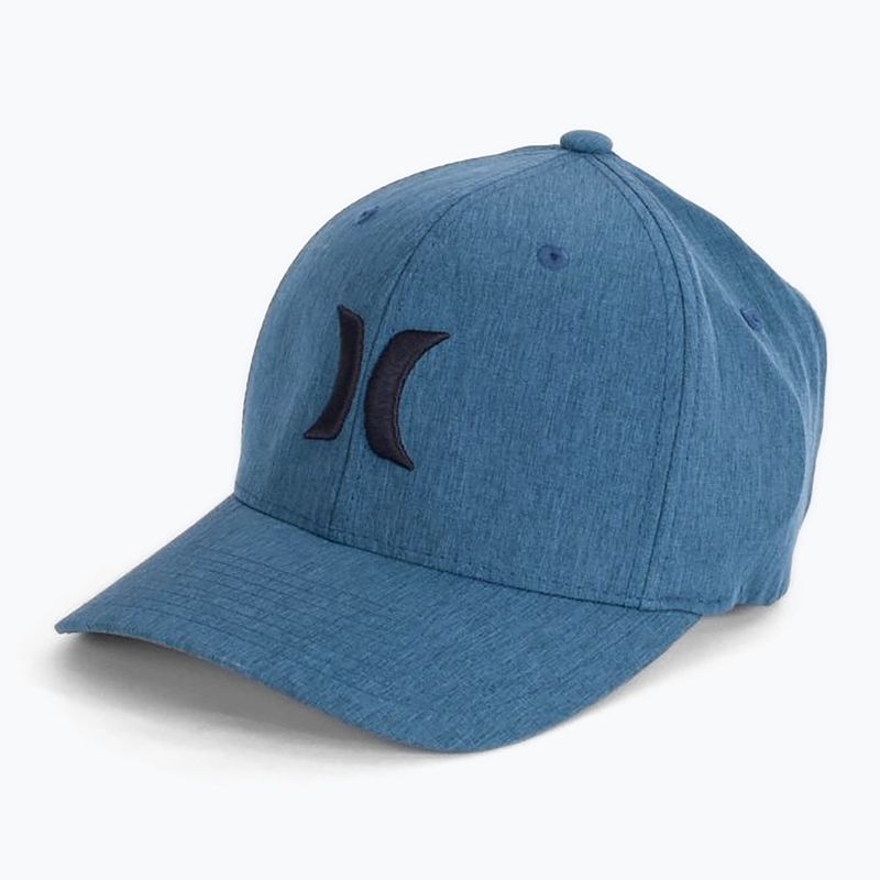 Cappello da baseball Hurley Icon Texture blu valeriano da uomo