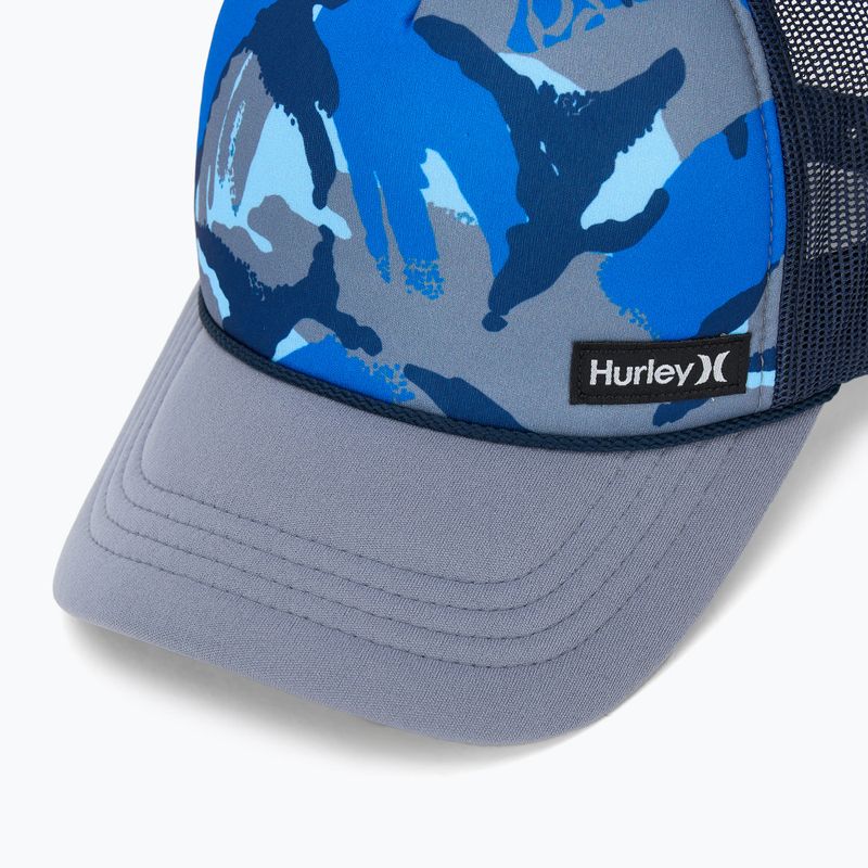 Cappello da baseball Hurley Rincon Trucker da uomo grigio fresco 3