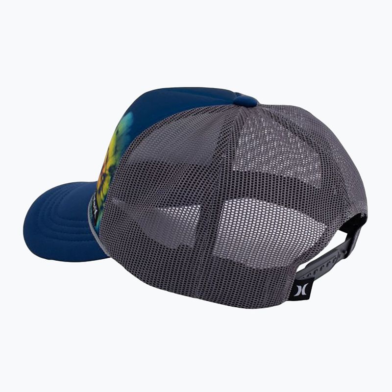 Cappello da baseball Hurley Rincon Trucker da uomo, blu, gaze. 2