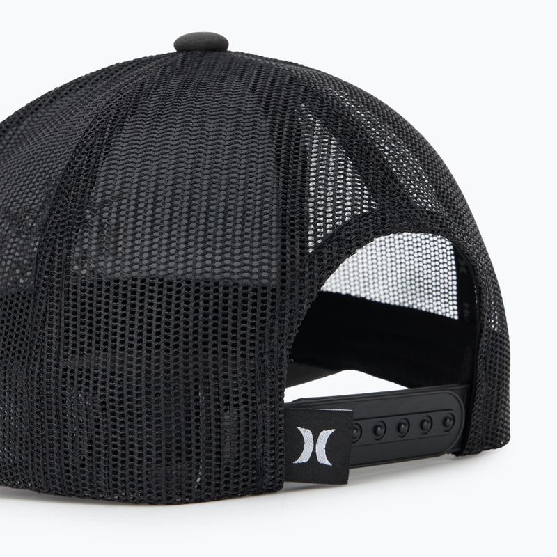 Cappello da baseball Hurley Bolt Trucker uomo nero 4