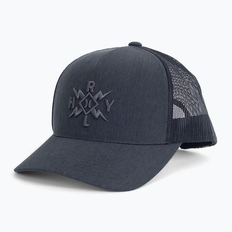 Cappello da baseball Hurley Bolt Trucker uomo nero
