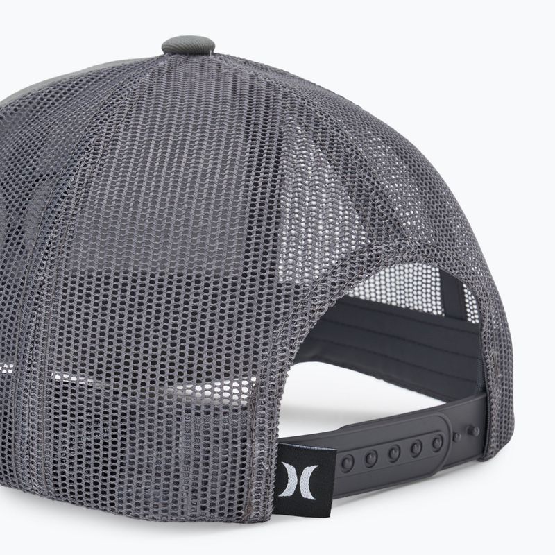 Cappello da baseball Hurley Del Mar Trucker da uomo grigio scuro 4