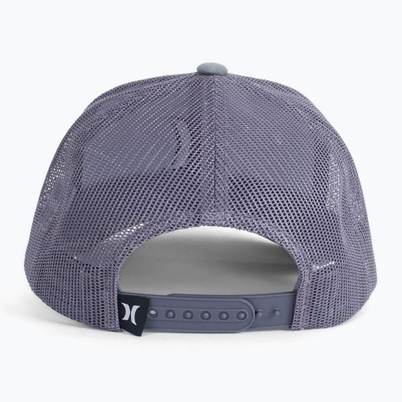 Cappello da baseball Hurley Del Mar Trucker da uomo grigio scuro 2