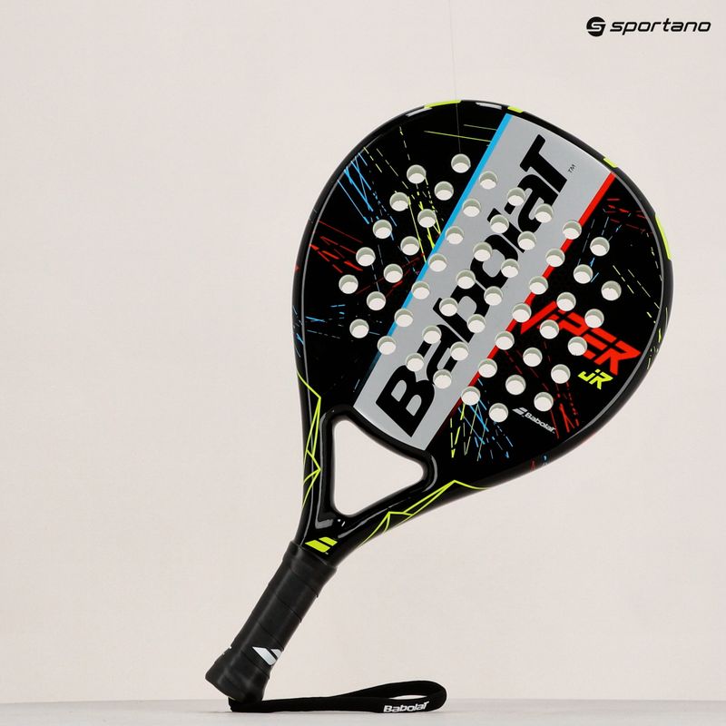 Racchetta Babolat Viper Junior nero/multicolore per bambini 12