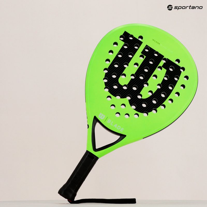 Racchetta Wilson Blade Team V2 Padel verde WR067421U2 16