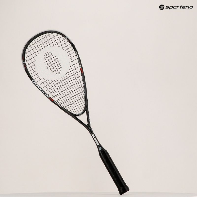 Racchetta da squash Oliver Dragon 3 nero/rosso 8