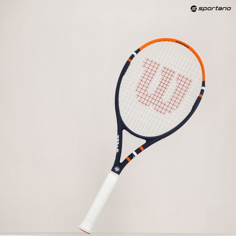 Racchetta da tennis Wilson Roland Garros Equipe HP viola WR127010 8