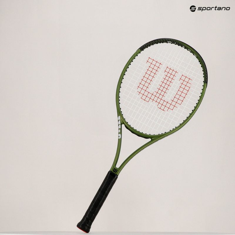 Racchetta da tennis Wilson Blade Feel 100 verde WR117410 12