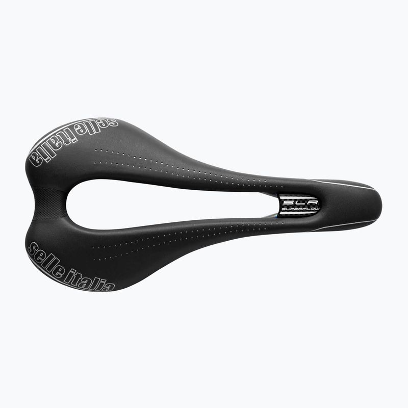 Selle Italia SLR Superflow, TI 316 tubo 7, Fibra-Tek nero