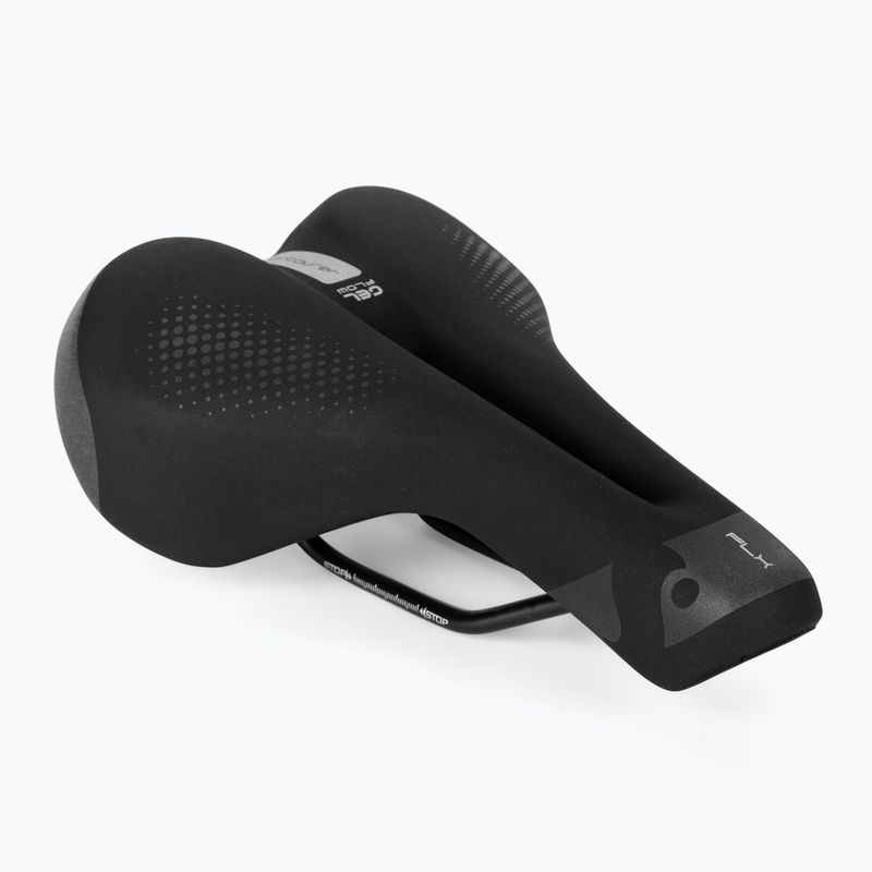 Sella da bicicletta Sportourer FLX Lady Gel Flow nera