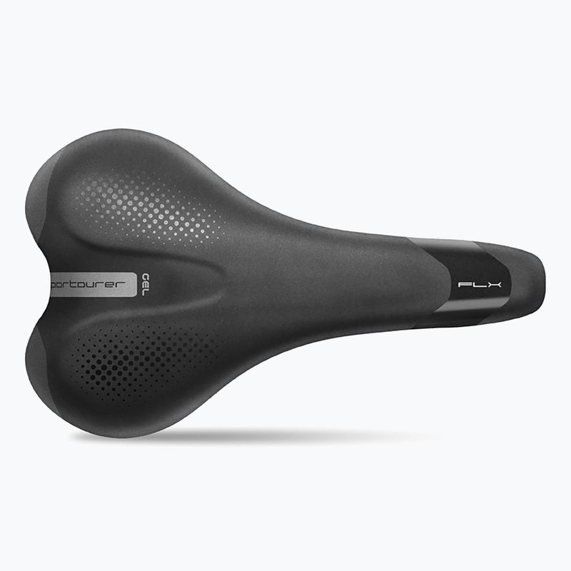 Sportourer FLX Uomo Sella da bicicletta in gel nero