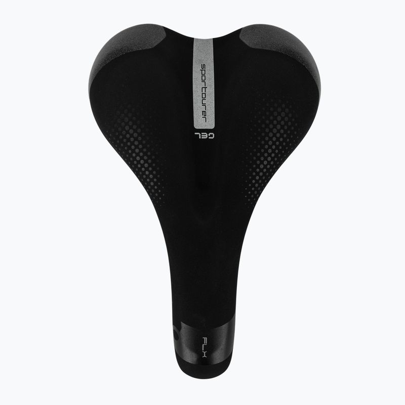 Sella da bicicletta Sportourer FLX Lady Gel nero 3